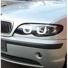 Phares avants leds BMW Série 3 E46 anneaux carrés