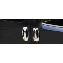 Kompletter Satz Abdeckung für Tür Griffe Chrom 5-Türer Citroën Nemo 5 Türen