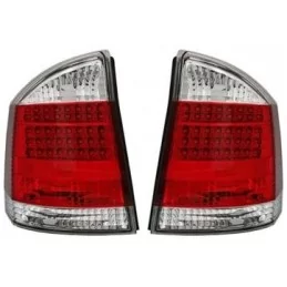 Opel Vectra C trasero blanco LED rojo se ilumina