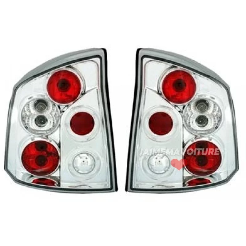 Opel Vectra C Rear Chrome Crystal Lights