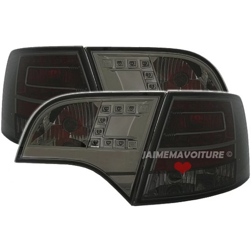 A4 B7 front (break) to Leds smoked taillights