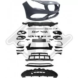 Front bumper for Mercedes class CLA AMG