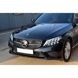 Diamant Mercedes Klasse C W205 Facelift 2019 Kuhlergrill