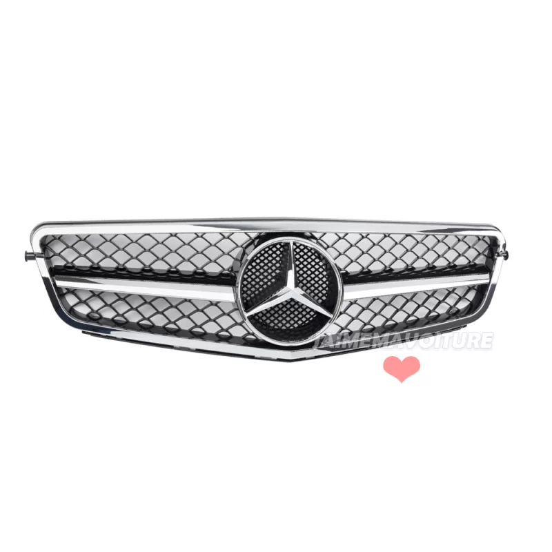 Grille for Mercedes W204 C - 1 bar