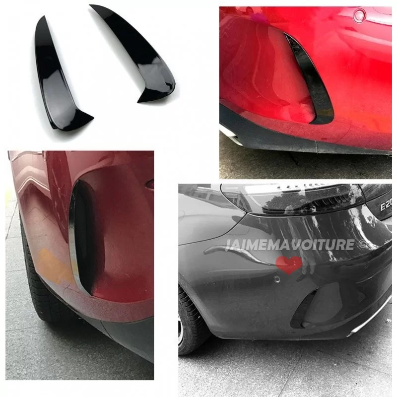 Pair of additions for front bumper Mercedes A-class W177