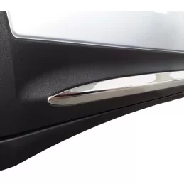 Chrome aluminum chrome lower wand for Fiat 500X