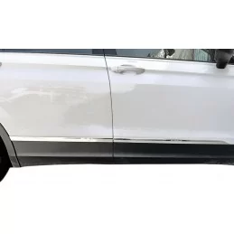 VW Tiguan II Chrome Aluminum Door Stick Set