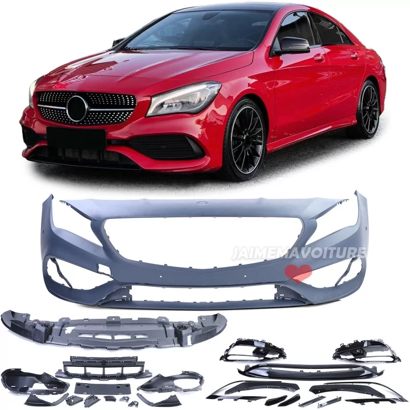 Front bumper for Mercedes class CLA 45 AMG 2014-2019