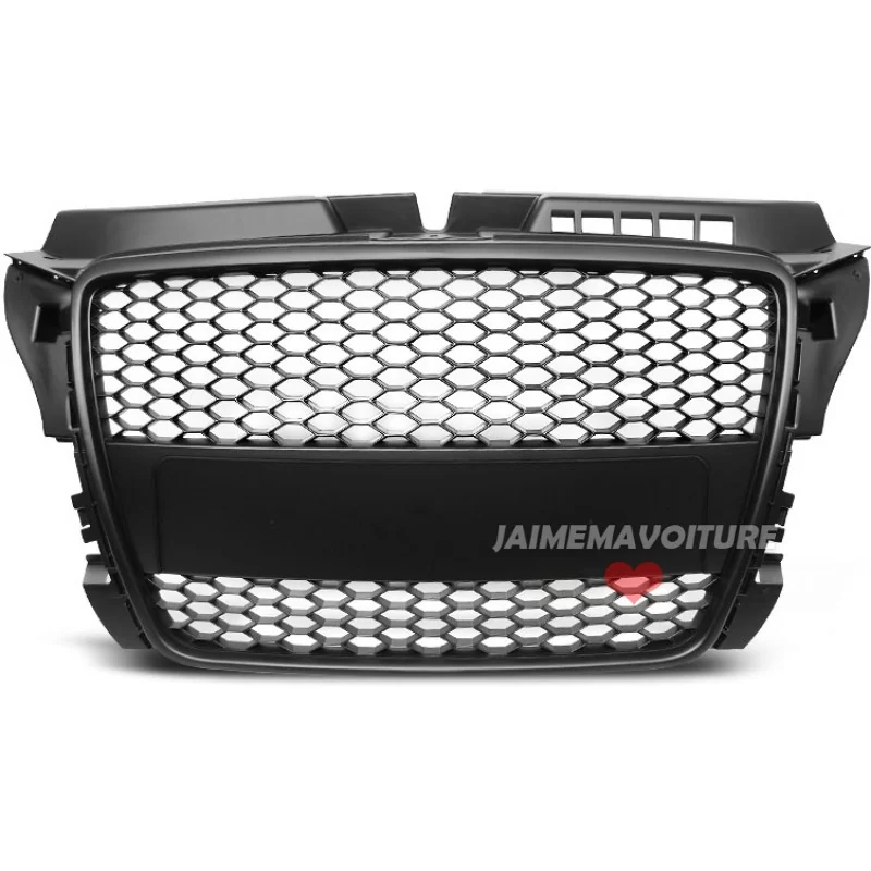 Grille for Audi A3 type Audi RS3 black