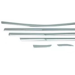 Outline of window chrome alu 8 Pcs stainless RENAULT CLIO 4