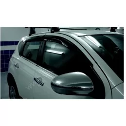Hulls of mirrors chrome alu for Nissan Qashqai
